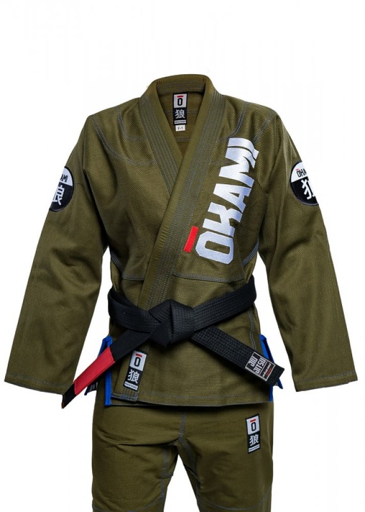 SALE okami Ladies Competition Training Gi olive