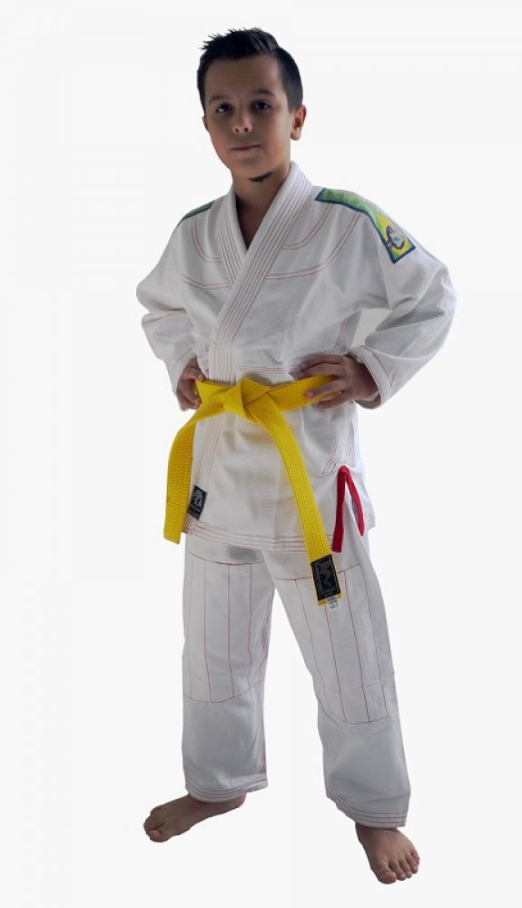 SALE Okami Kids Gi Wolf Pup 2.0 - weiß M0