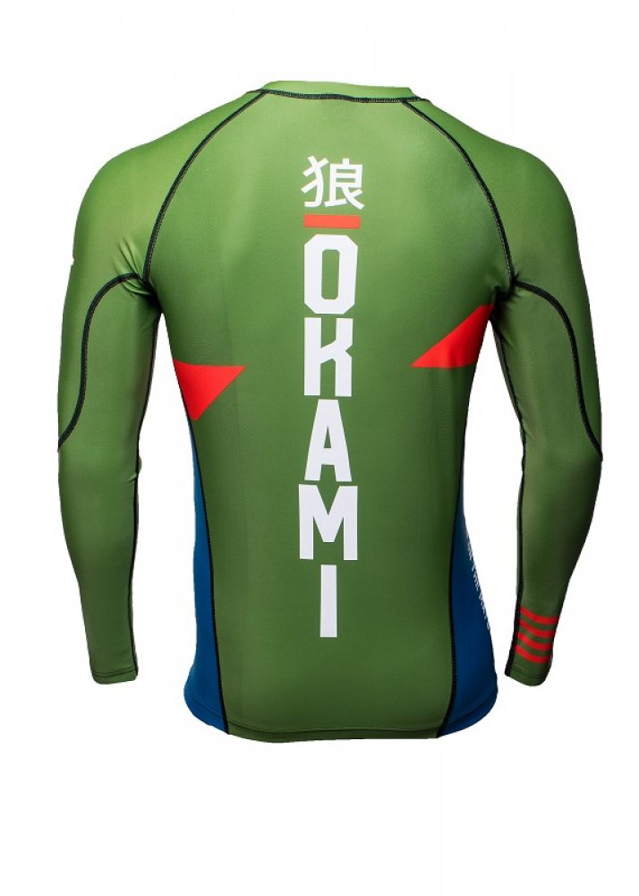 Preview: Okami Rashguard Basics olive