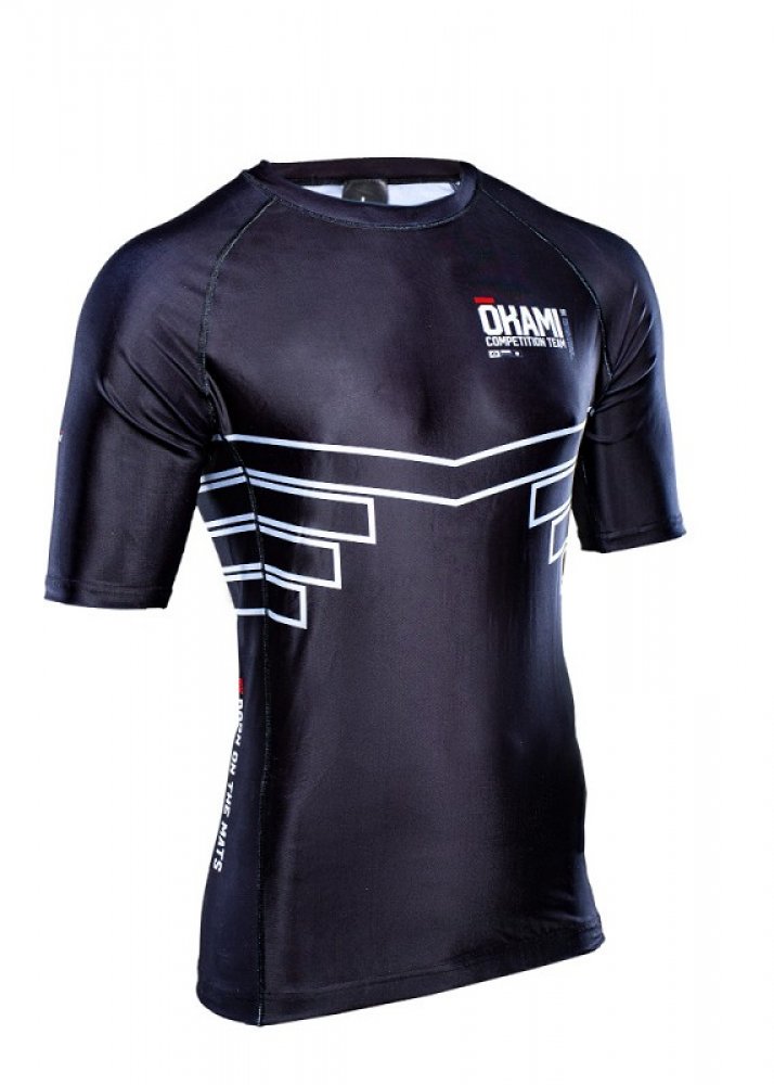 Okami Rashguard Competition Team Schwarz