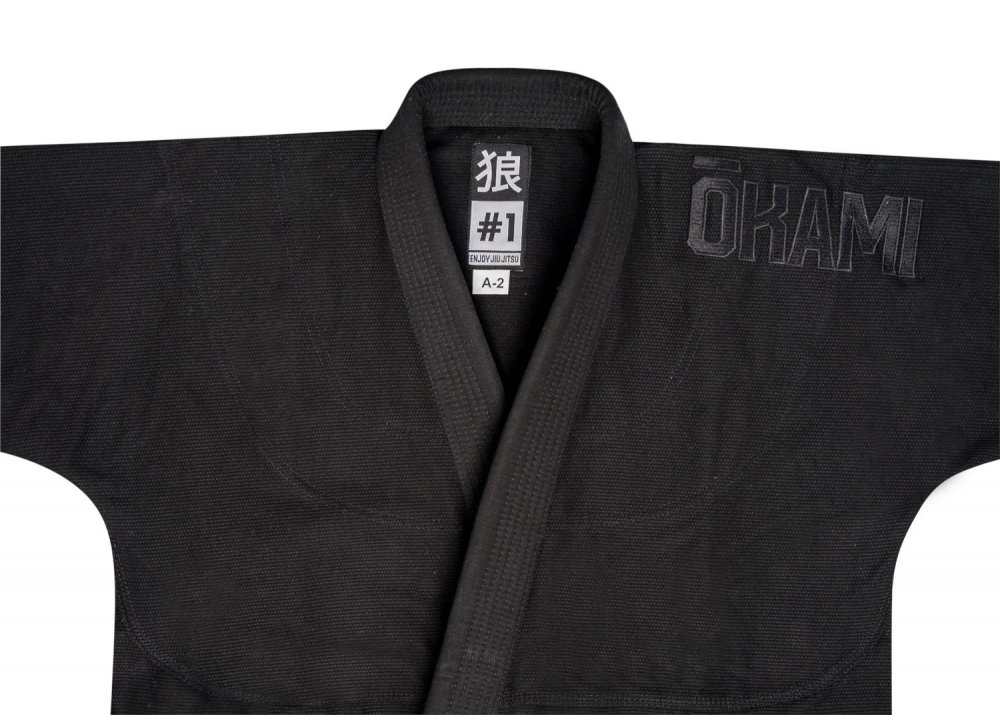 OKAMI Ladies BJJ Gi Set Spirit - schwarz