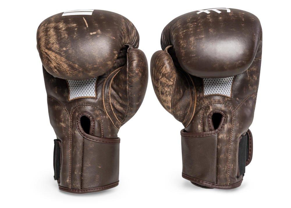 Preview: Okami fightgear Hi-Pro Boxing Gloves Vintage Leder