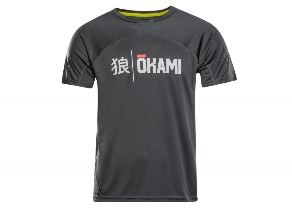 Okami Funktionsshirt Workout - charcoal