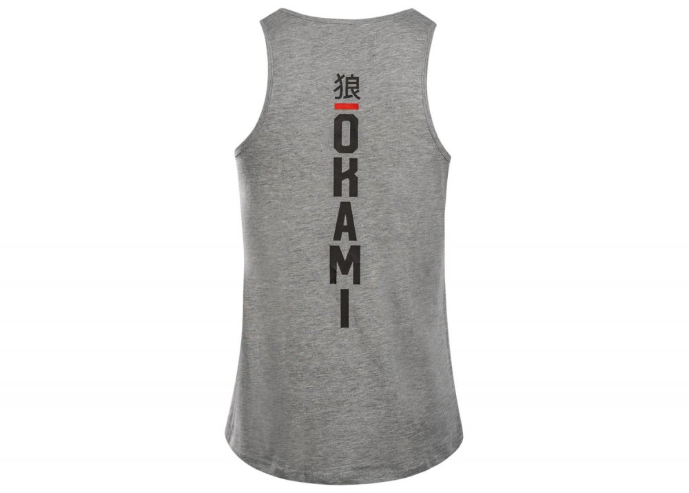 Preview: Okami Tank Top heather grey