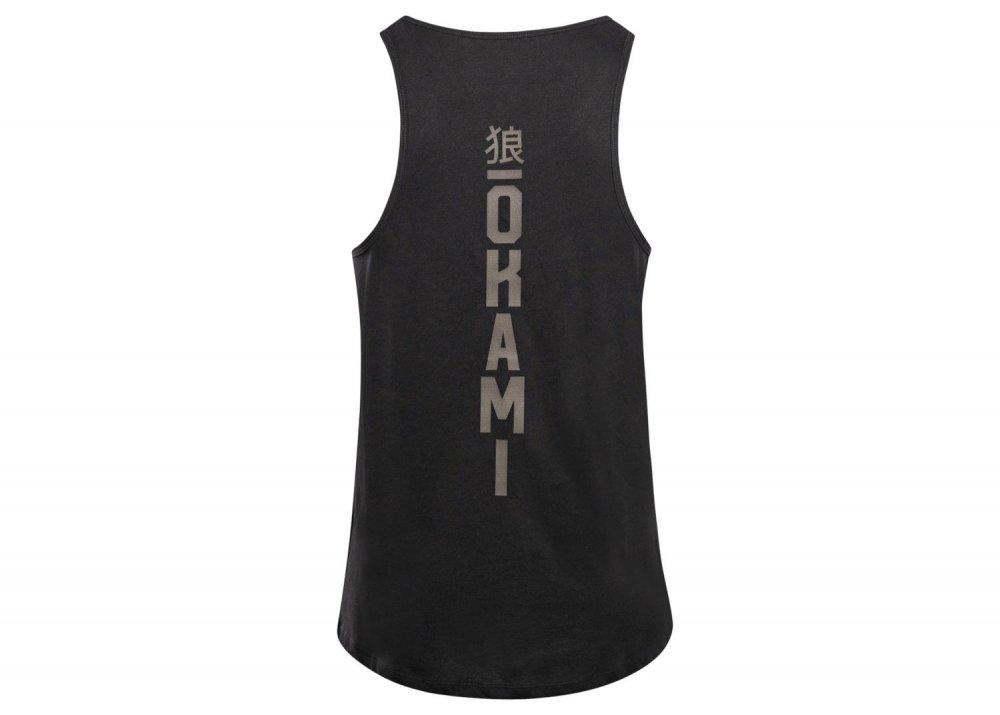 Preview: Okami Tank Top - Schwarz