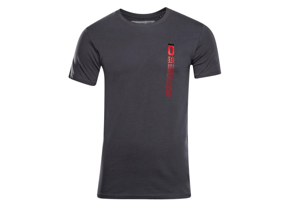 Okami T-Shirt Competition Basic - dunkelgrau