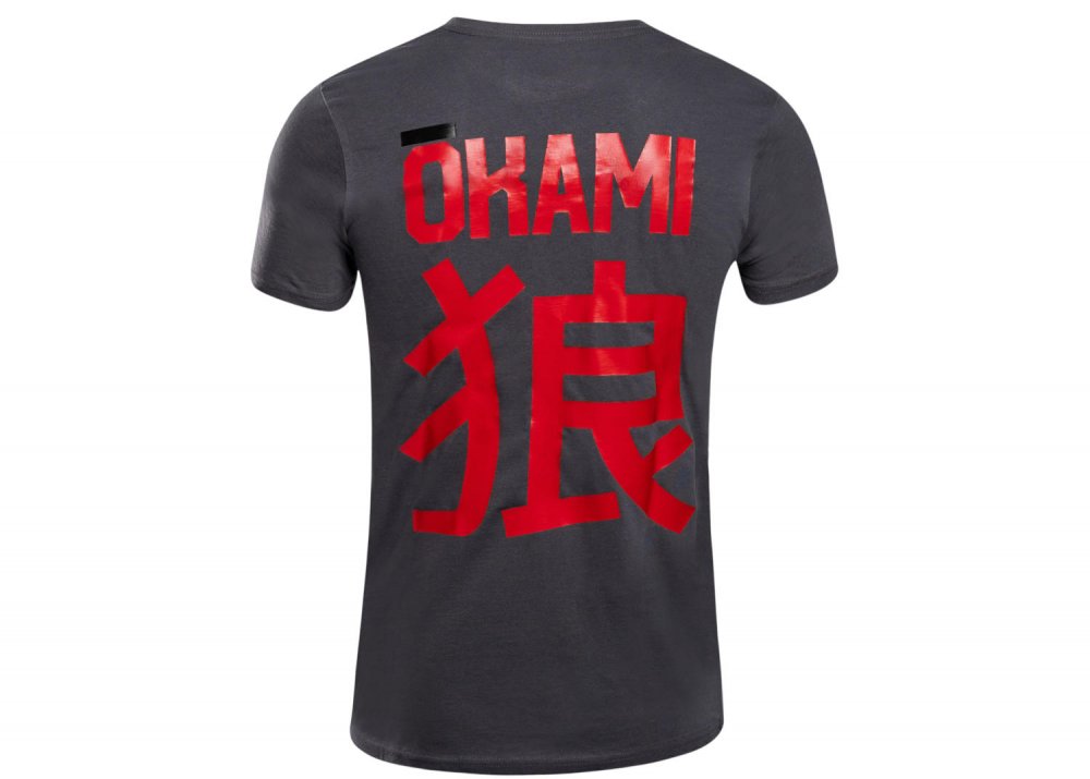 Preview: Okami T-Shirt Competition Basic - dunkelgrau