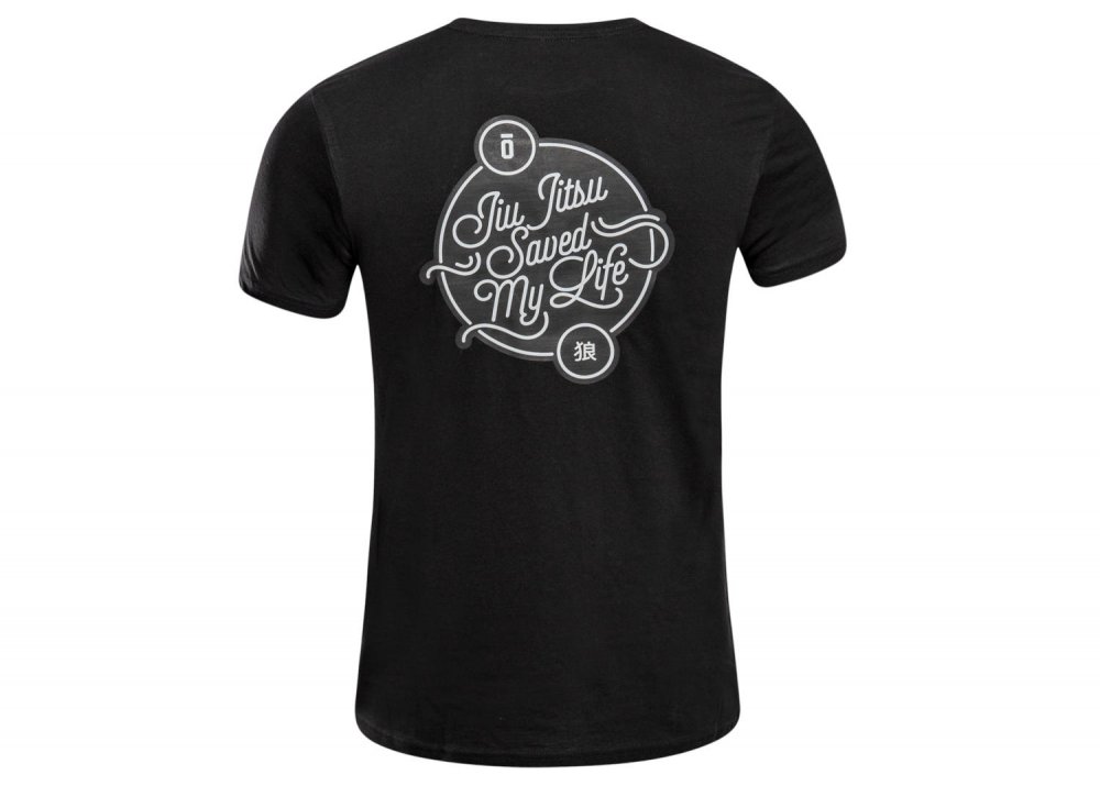 Preview: Okami T-Shirt Jiu Jitsu Saved - schwarz