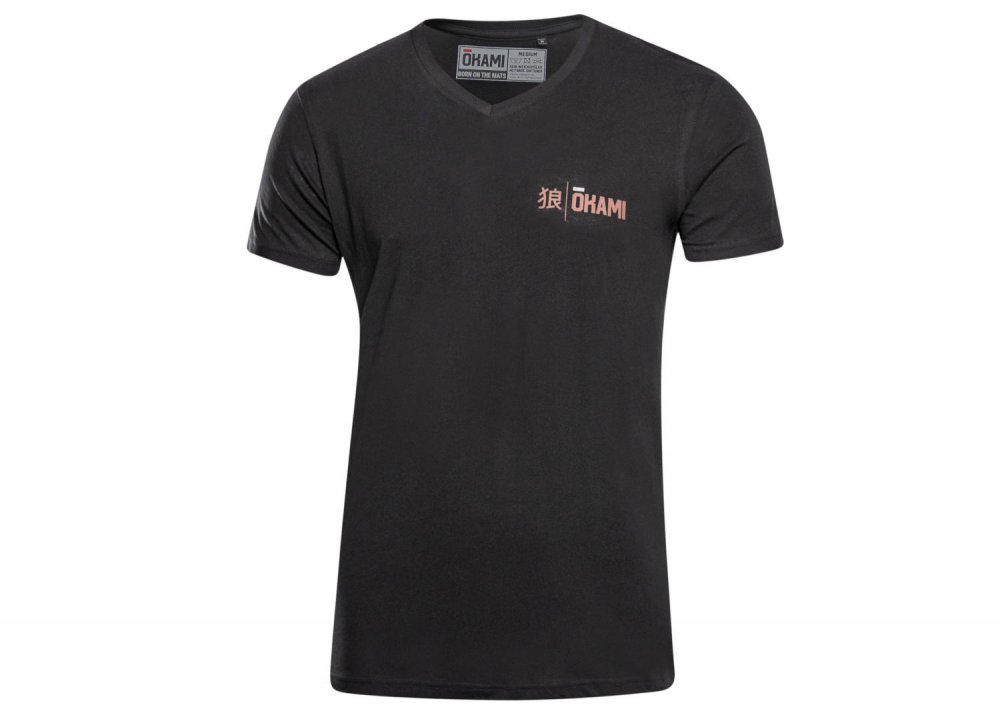 Okami T-Shirt V Black
