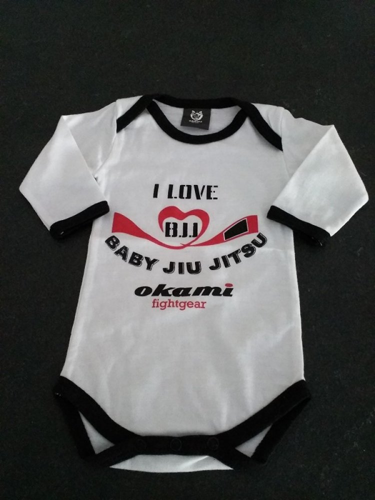 Okami Strampler Baby Jiujitsu