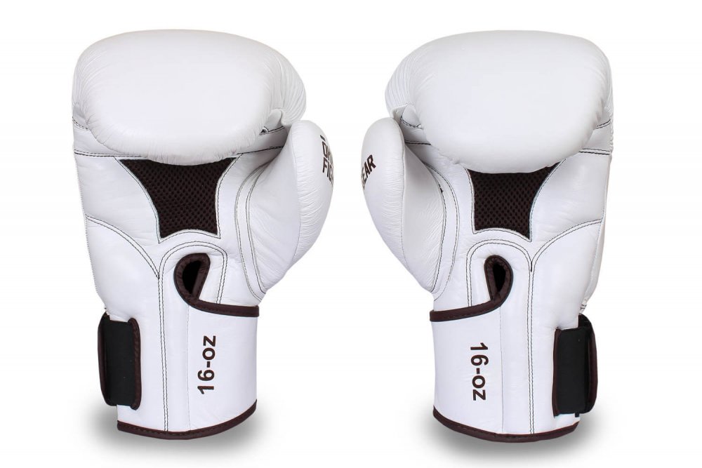 Preview: Okami fightgear Hi-Pro Boxing Gloves Blanc