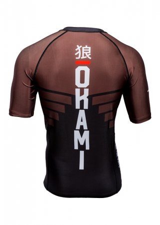 Preview: okami Competition Team Rashguard Brown