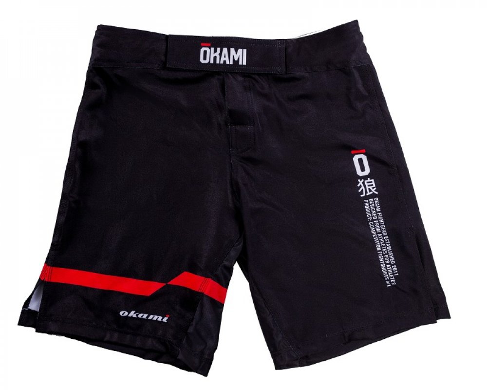 SALE Okami Competition Fightshorts Basic schwarz #1