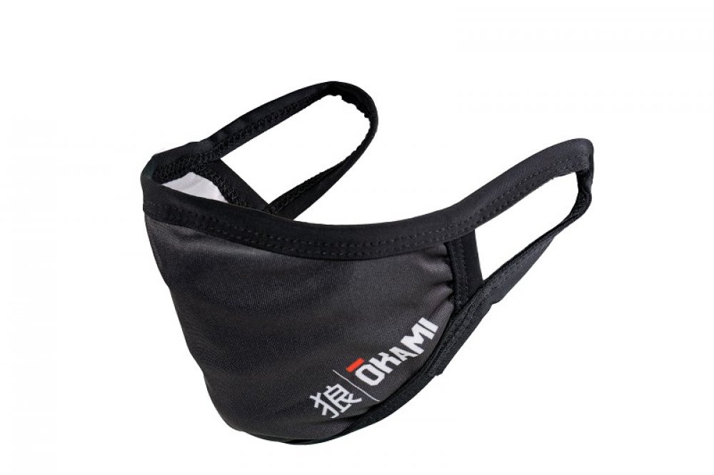 okami Gesichtsmaske Casual schwarz