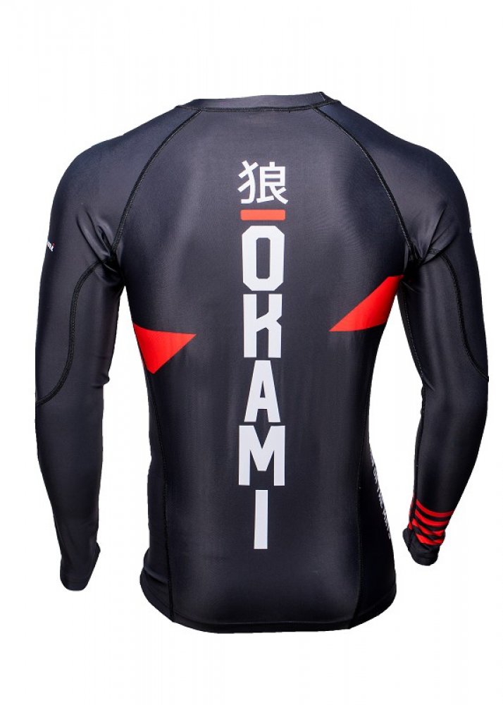 Preview: Okami Rashguard Competition Basic Schwarz