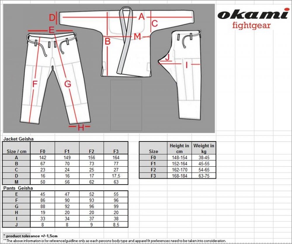 SALE okami gi Geisha F0