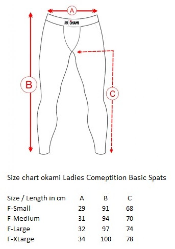 Okami Ladies Spats Competition Basic - violett