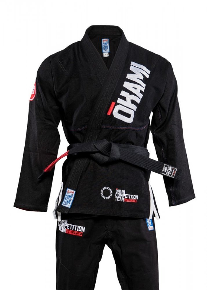 Okami ultralight Competition Team Gi schwarz