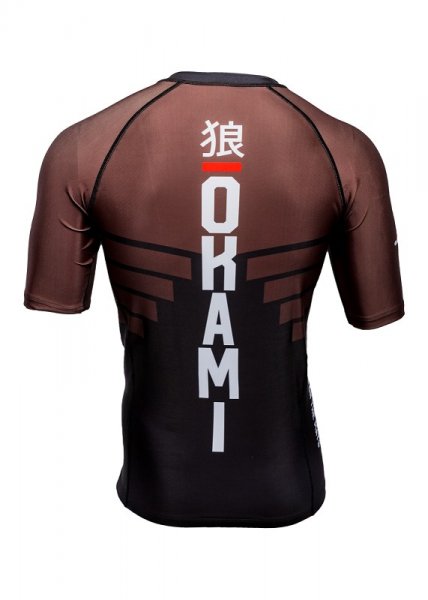 Okami Rashguard Competition Team Brown