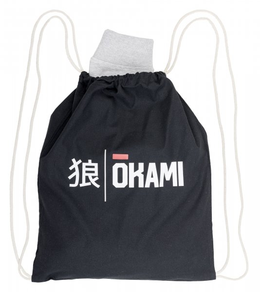 Okami Organic Hoodie Kanji Camo Offwhite