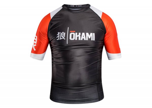 Okami Rashguard Kanji Kurzarm