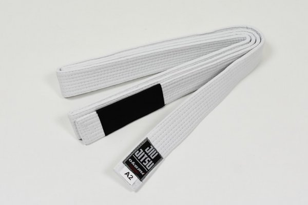 Okami fightgear BJJ Belt - white