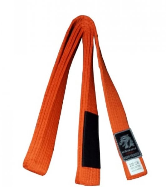 okami Kids BJJ Belt orange