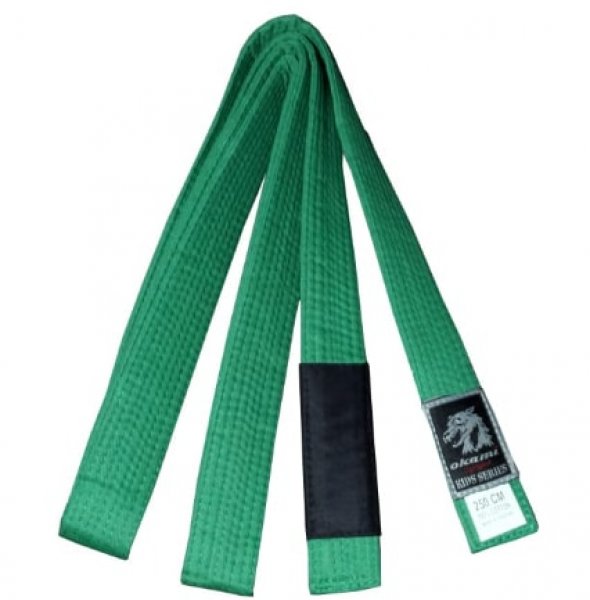 okami Kids BJJ Belt grün