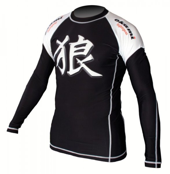 OKAMI Rashguard Kanji