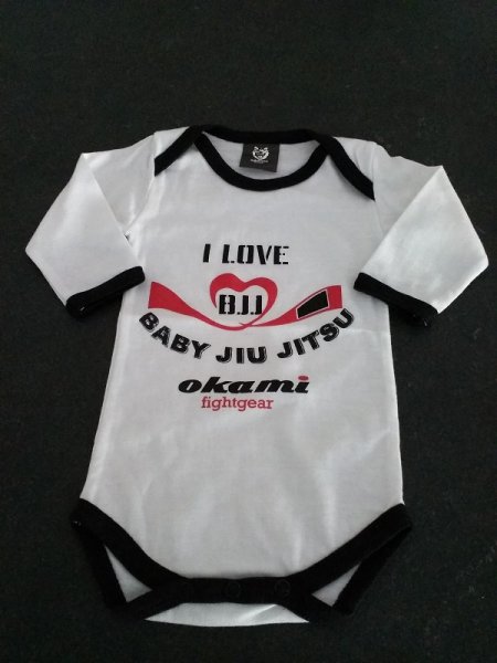 Okami fightgear Romper Suit Baby Jiu Jitsu