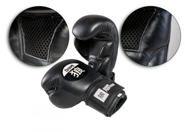 okami fightgear Boxhandschuhe Hi-Pro Noir
