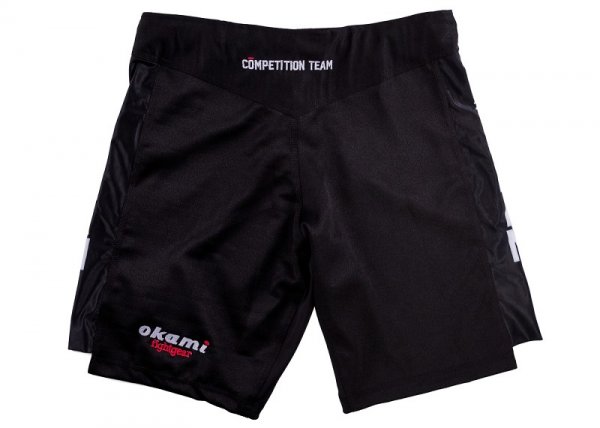 Okami Competition Fightshorts Black