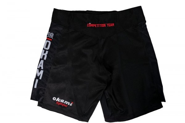 Okami Competition Fightshorts Black Special Edition