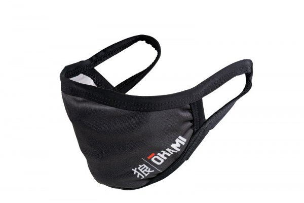 okami Gesichtsmaske Junior schwarz