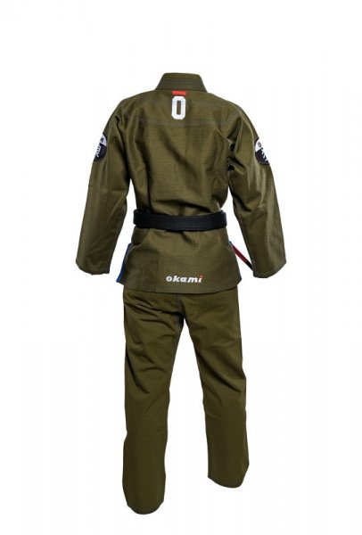 SALE okami Ladies Competition Training Gi olive
