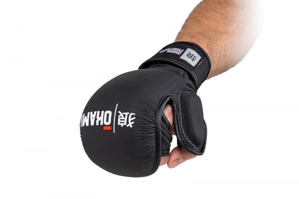 Okami fightgear Hi-Pro MMA Sparring Gloves Noir
