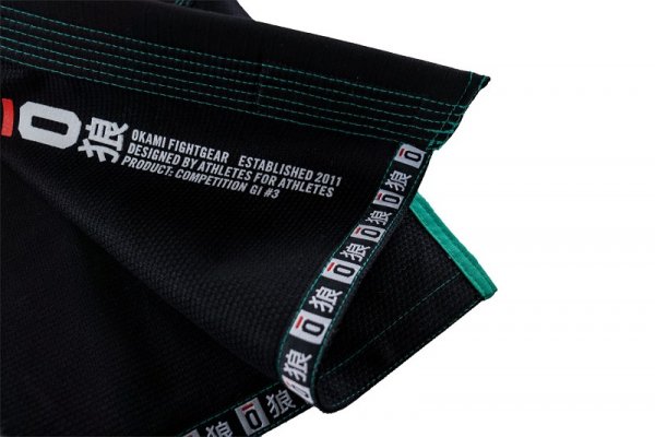 okami Ladies Competition Gi schwarz