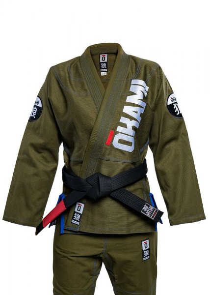 SALE okami Ladies Competition Training Gi olive