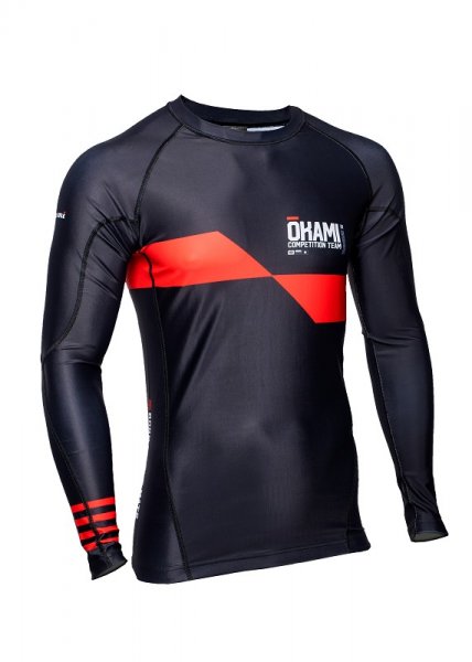 Okami Rashguard Competition Basic Schwarz
