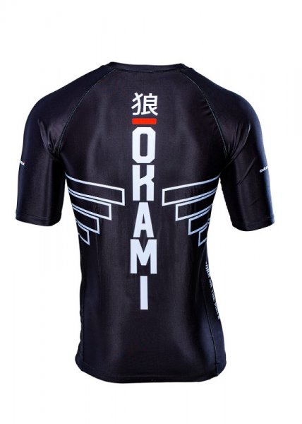 okami Competition Team Rashguard Schwarz